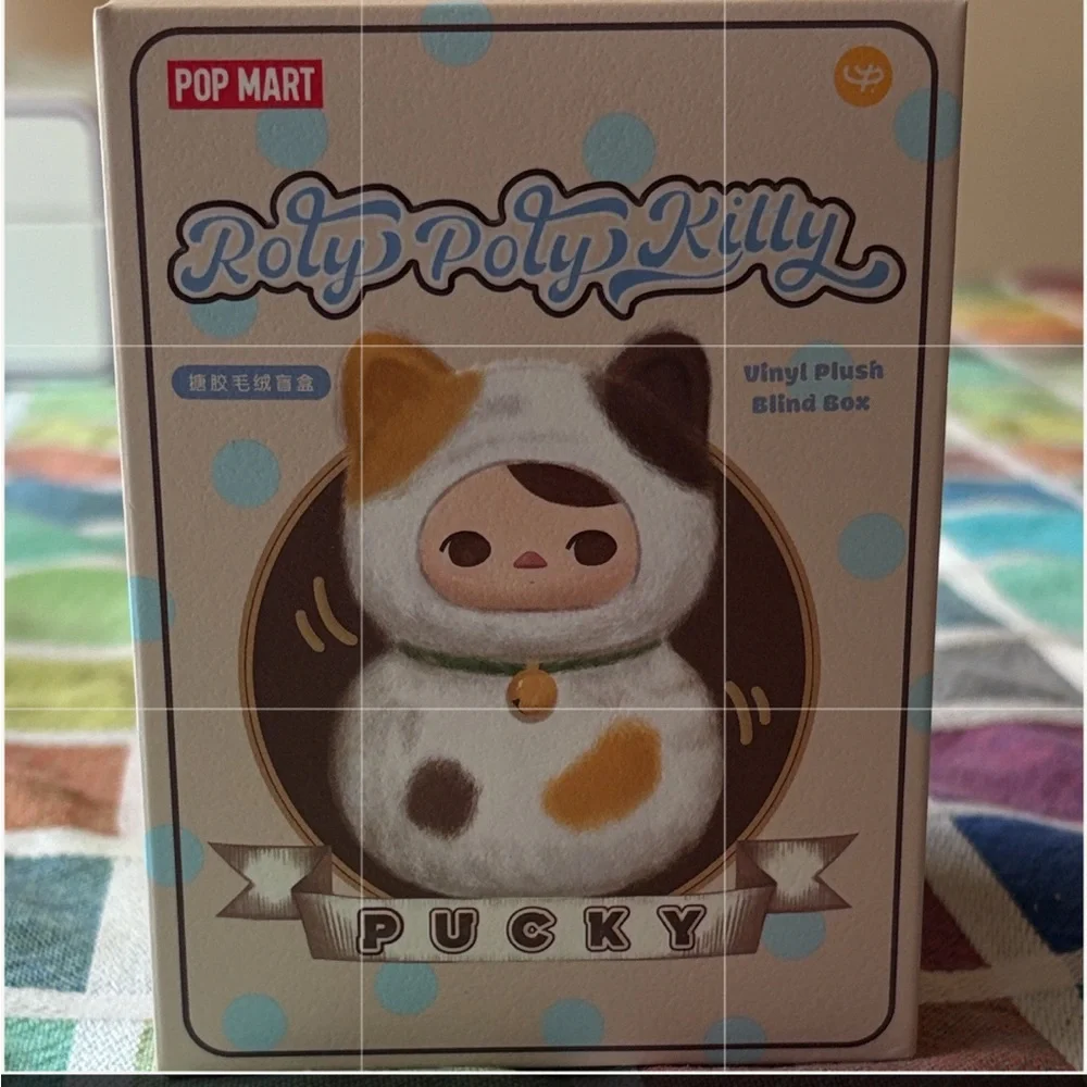 🐱 POP MART PUCKY ROLY POLY KITTY SERIES VINYL PLUSH BLIND BOX 🐱 NWT 🐱